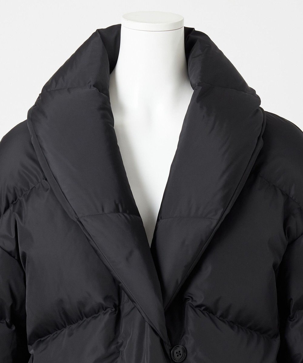 23区 S 【エステータ】ナイロンタフタ ショールカラー ダウンコート 