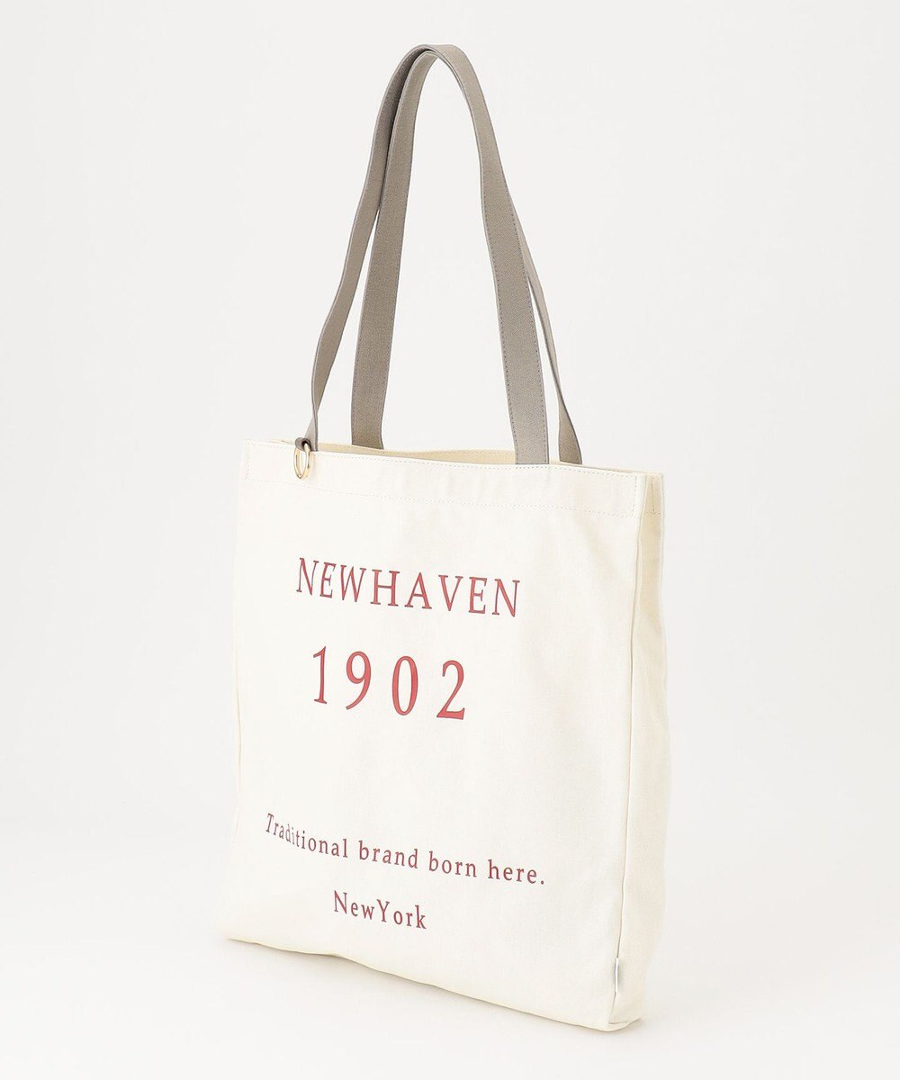 J.PRESS LADIES 【WEB限定カラーあり・A4サイズ収納可・セットアイテム】ポーチ付き PRINTED トート バッグ 