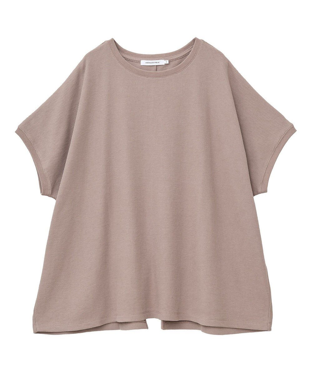 AMERICAN HOLIC ワッフルＡラインプルオーバー 