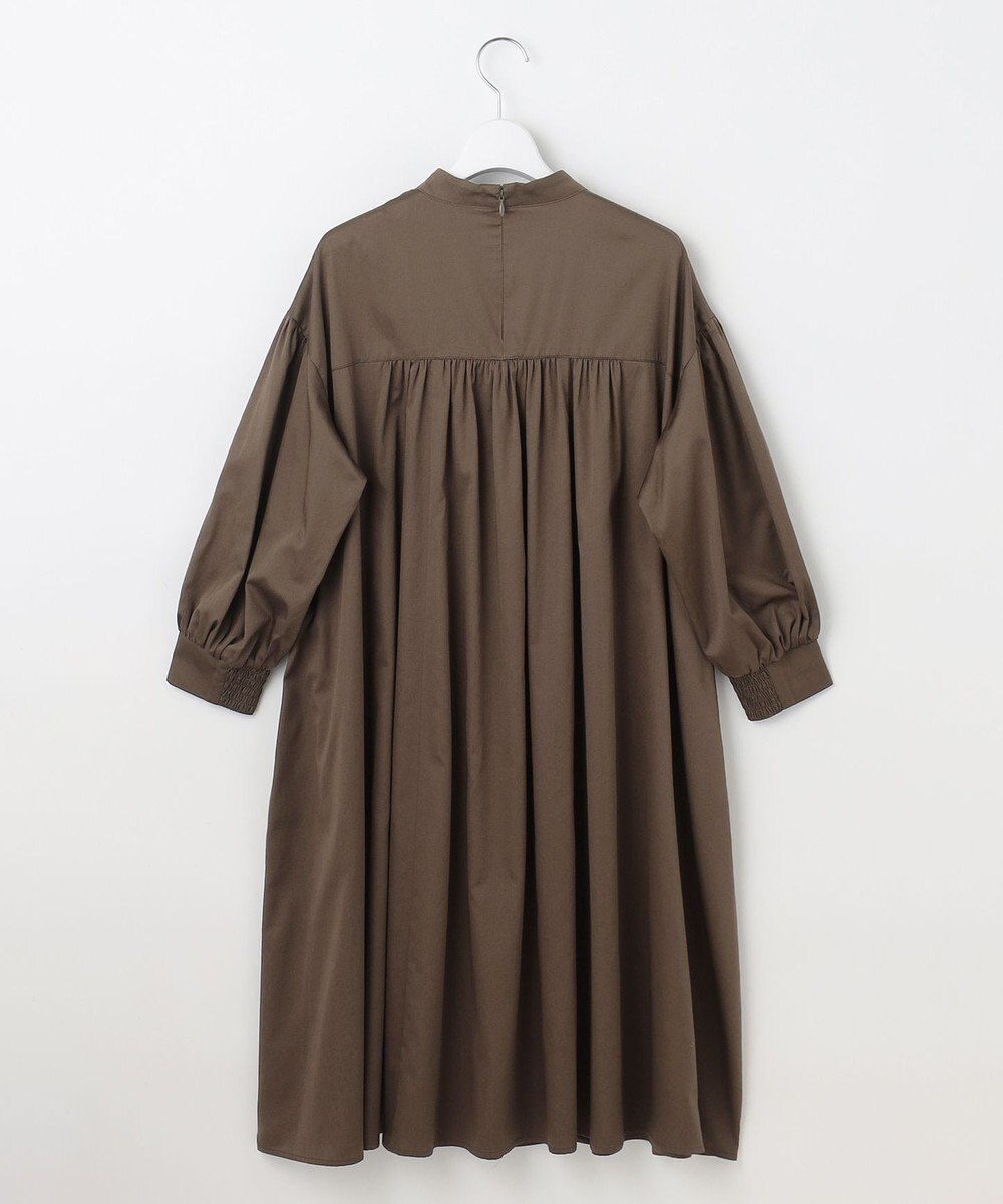 23区 L 【SLOW/一部店舗限定】ウォッシュドコットンサテン ワンピース 