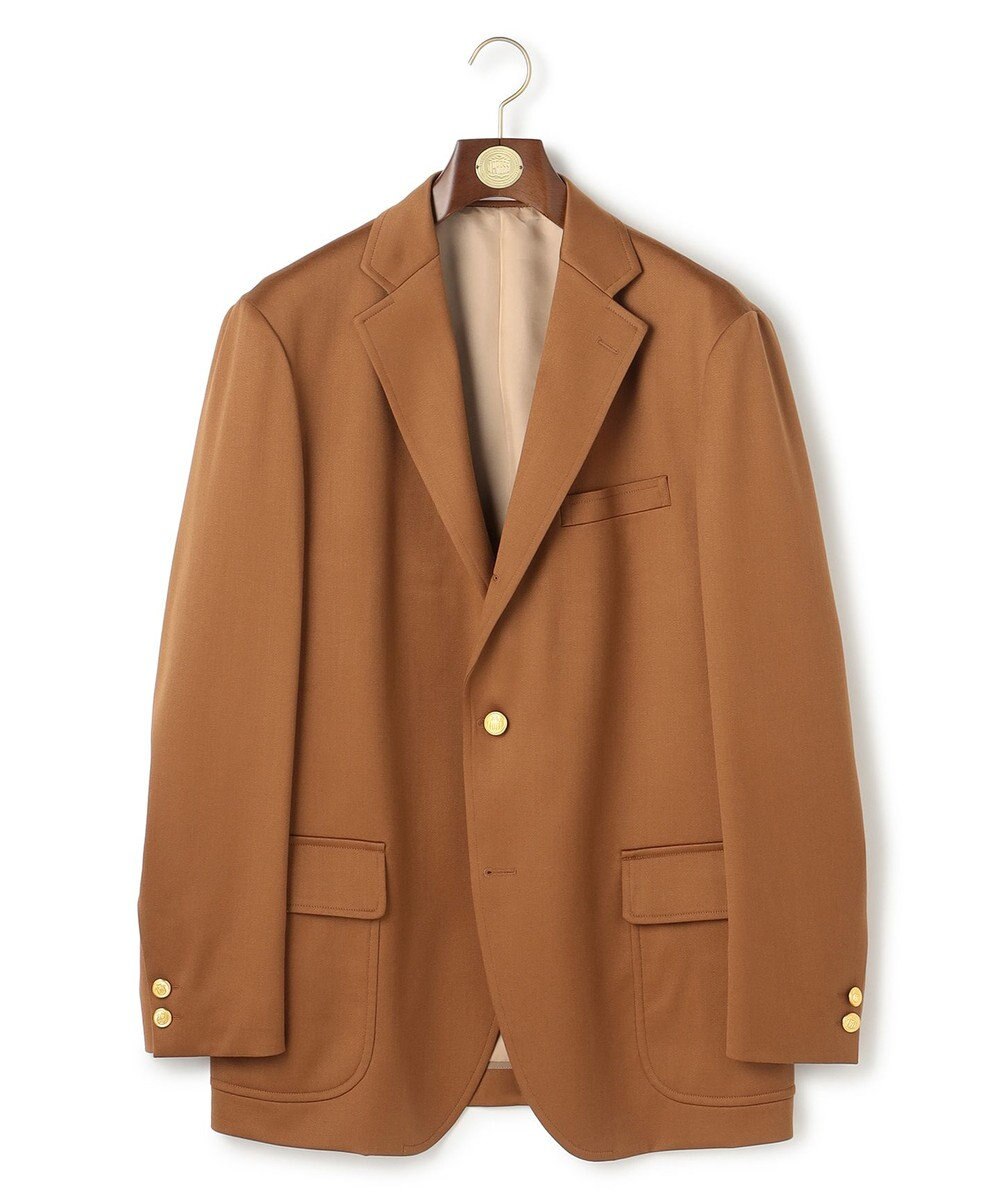 J.PRESS MEN 【J.PRESS ORIGINALS】Wool Satin Stretch 3B Blazer / Made in Japan / New Authentic-Fit 