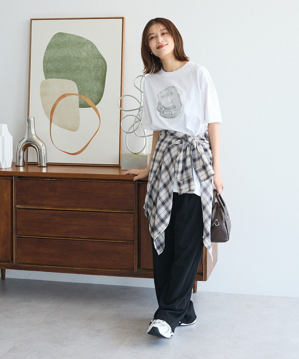 Green Parks ■ＦＲＵＩＴ　ＯＦ　ＴＨＥ　ＬＯＯＭ　箔ロゴｐｔＴＥＥ 