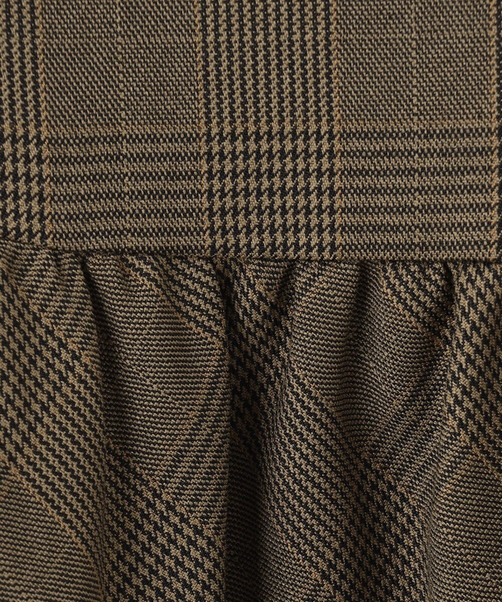 ANY KIDS チェックジャンパースカート 