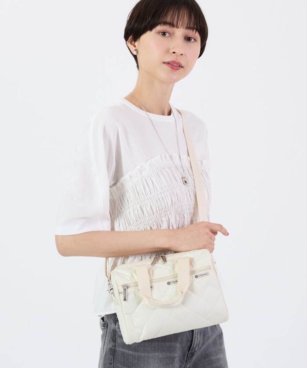 LeSportsac EVERYDAY SM SATCHEL/メレンゲドーンキルト 