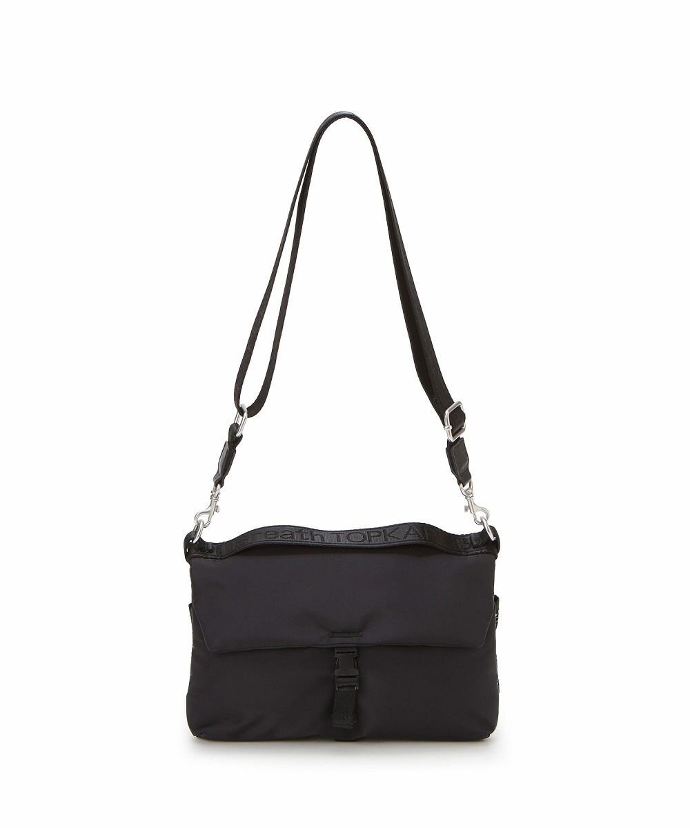 TOPKAPI 【Breath TOPKAPI】ナイロン ロゴテープ 2way ショルダー バッグ 