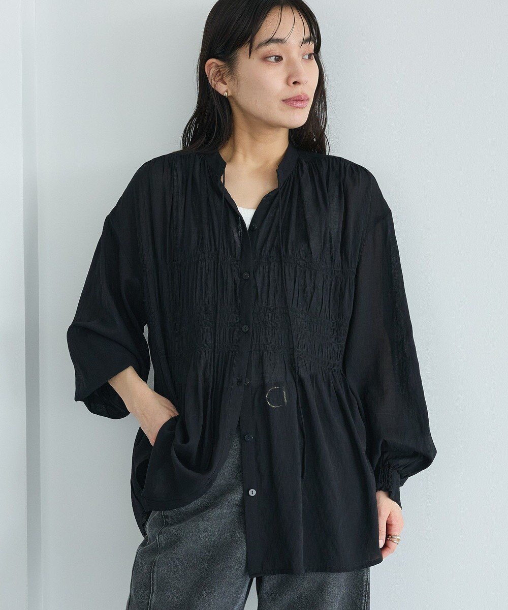 CRAFT STANDARD BOUTIQUE ウ゛ィンテージボイルロングスリーブブラウス 