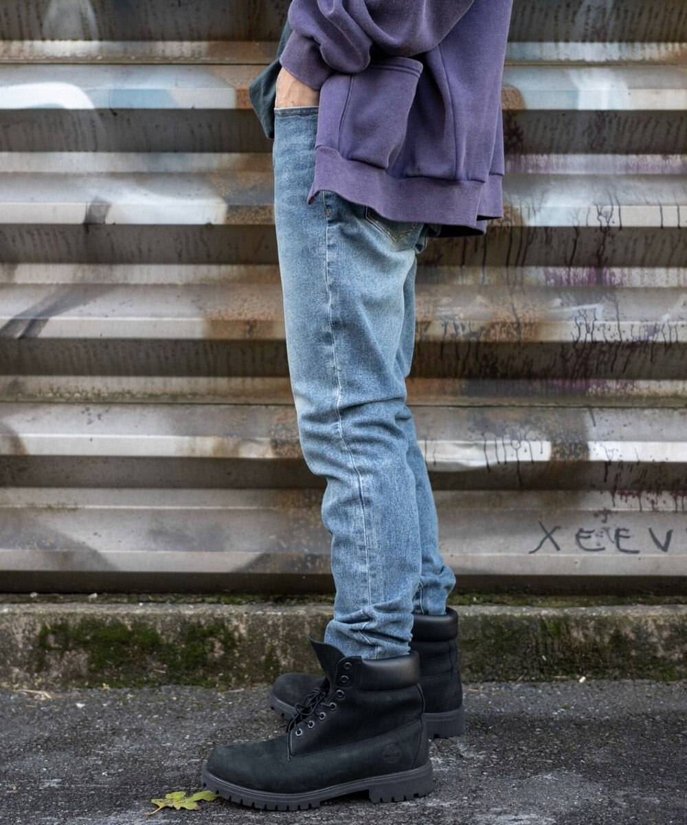 WEGO スリムフィットデニムパンツ 