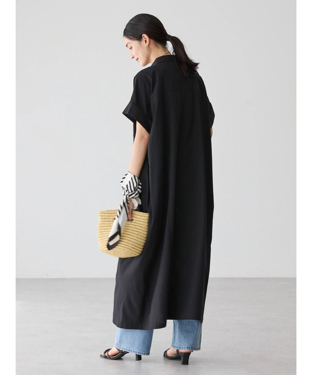 AMERICAN HOLIC 接触冷感＋ＵＶカットＷポケットシャツワンピース 