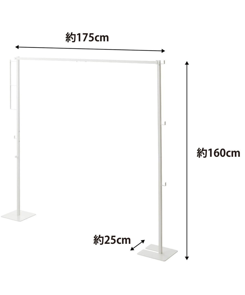 tower 折り畳み室内物干し タワー ホワイト 