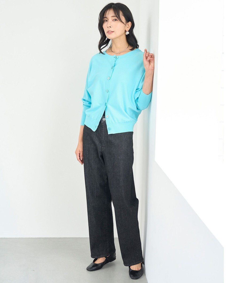 UNFILO L 【UNFILO DENIM】撥水ストレッチ テーパードデニム 