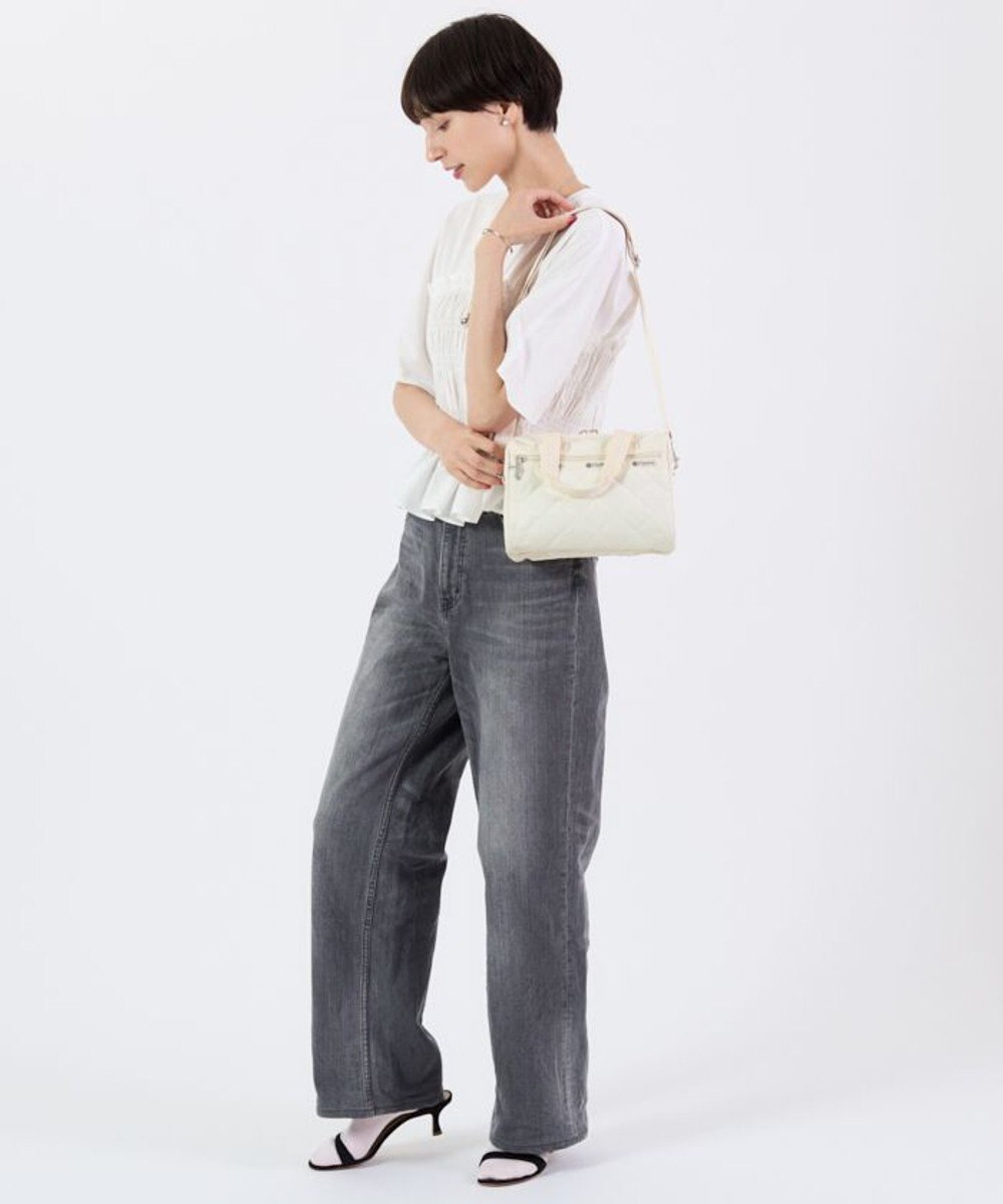 LeSportsac EVERYDAY SM SATCHEL/メレンゲドーンキルト 