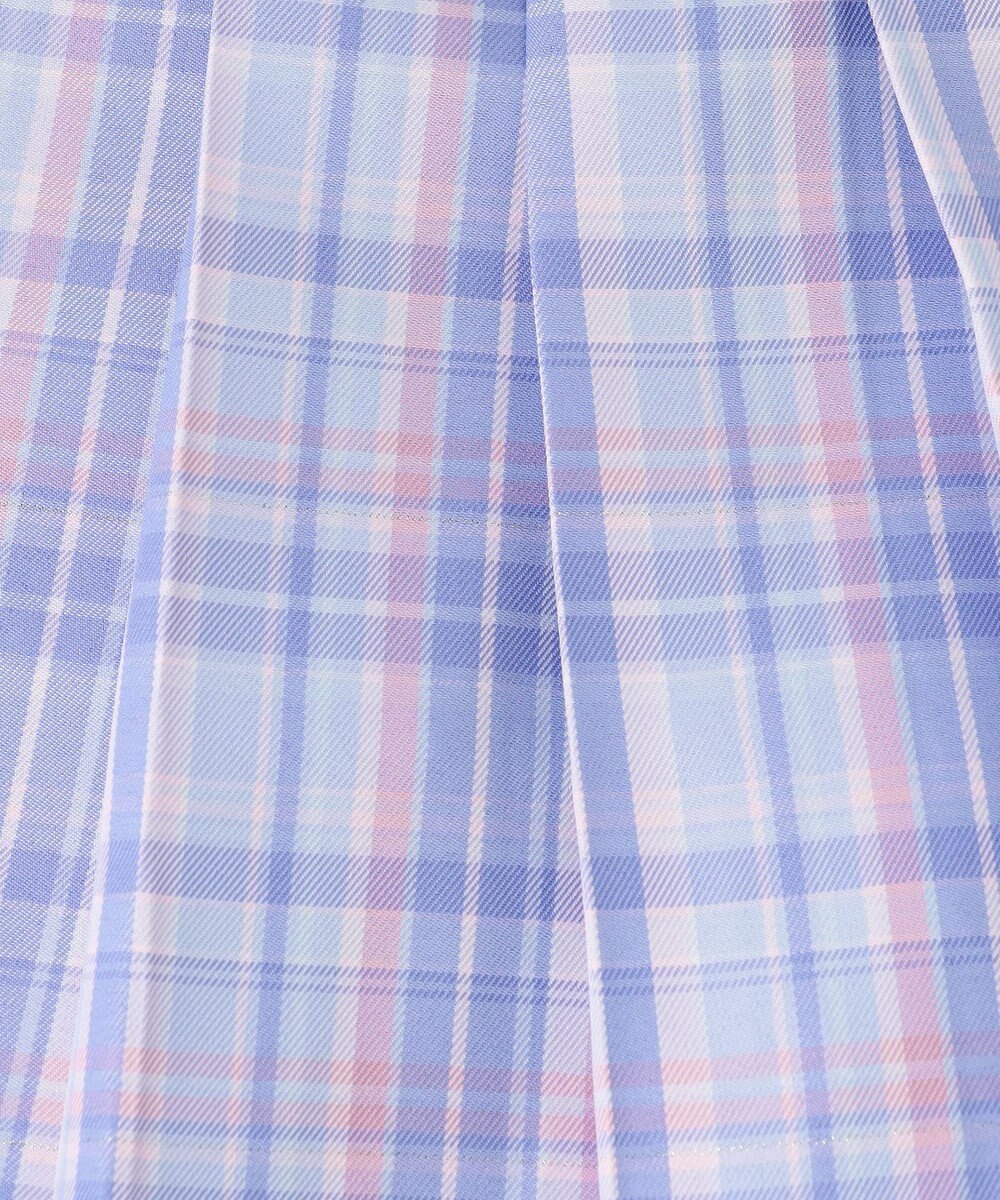 ANY KIDS チェックプリーツスカパン 