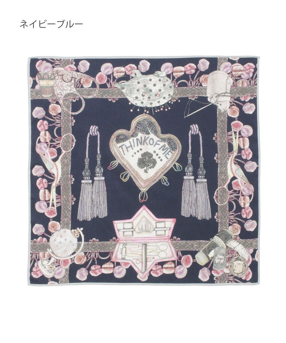 MOONBAT SWASH LONDON(スウォッシュロンドン） コットンハンカチーフ THINK OF ME 52×52 日本製 