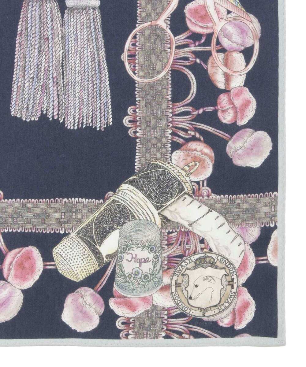 MOONBAT SWASH LONDON(スウォッシュロンドン） コットンハンカチーフ THINK OF ME 52×52 日本製 