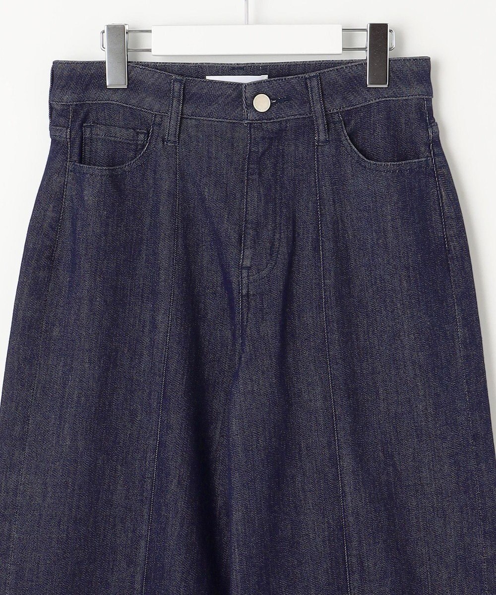 自由区 L 【洗える】ウスカルデニムバギー パンツ 