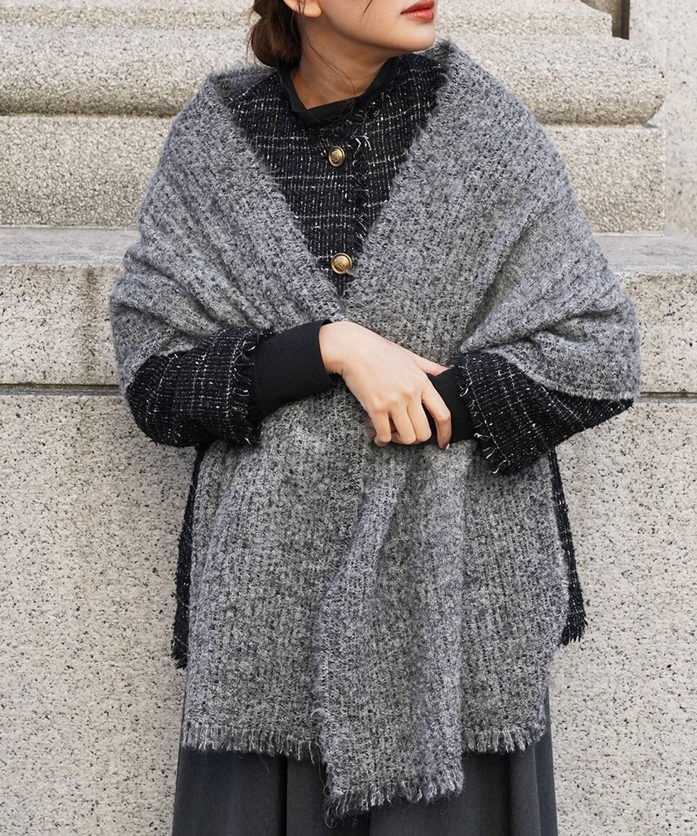 muto アルパカウールストール 