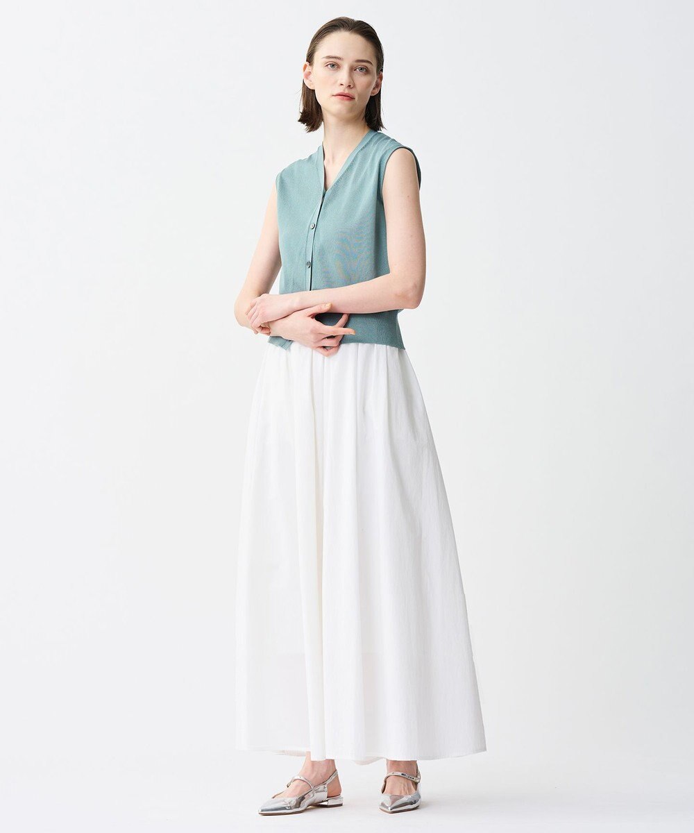 uncrave シアーニット ノースリーブベスト 