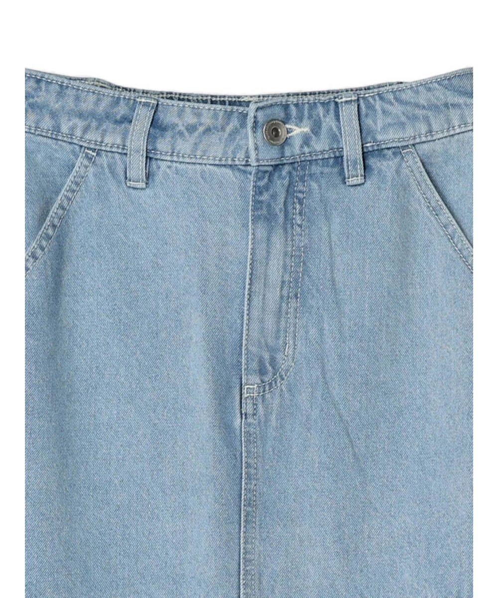 earth music&ecology ペプラムマーメイドデニムスカート 