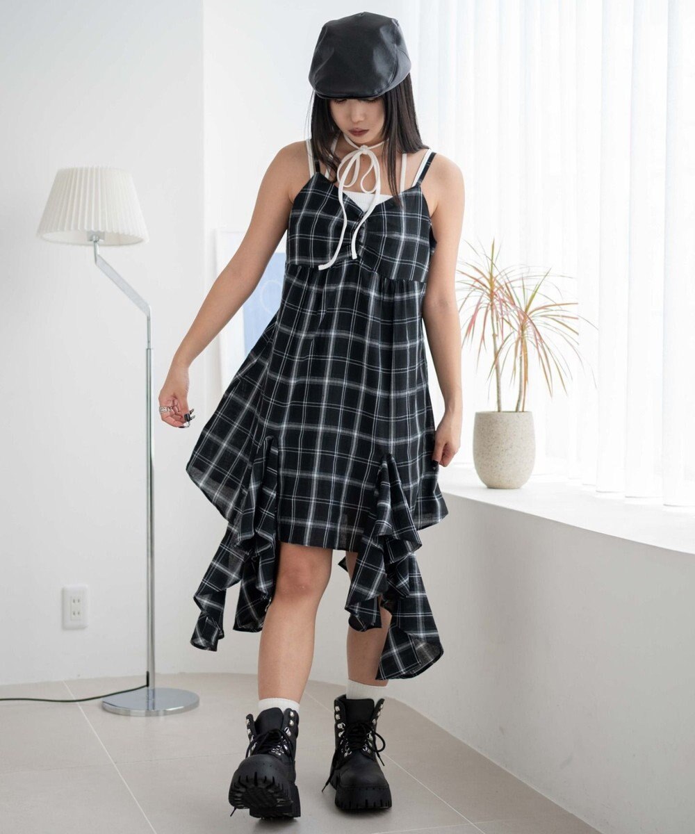 WEGO 【カップ付きインナー】なちゅ盛れカップインマルチWAYキャミ 