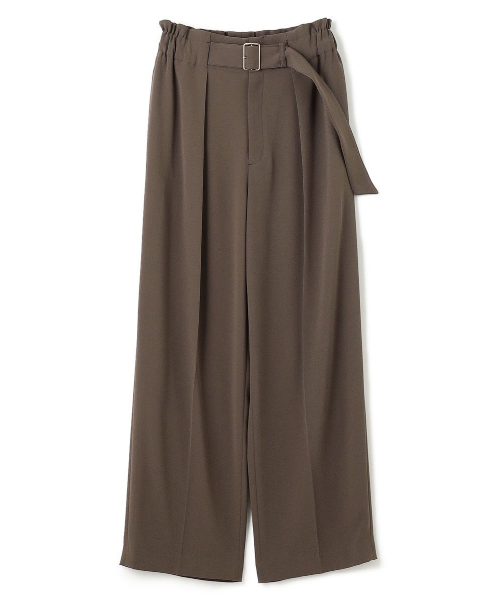 BEIGE， 【洗える】CINDY / ワイドタックパンツ 