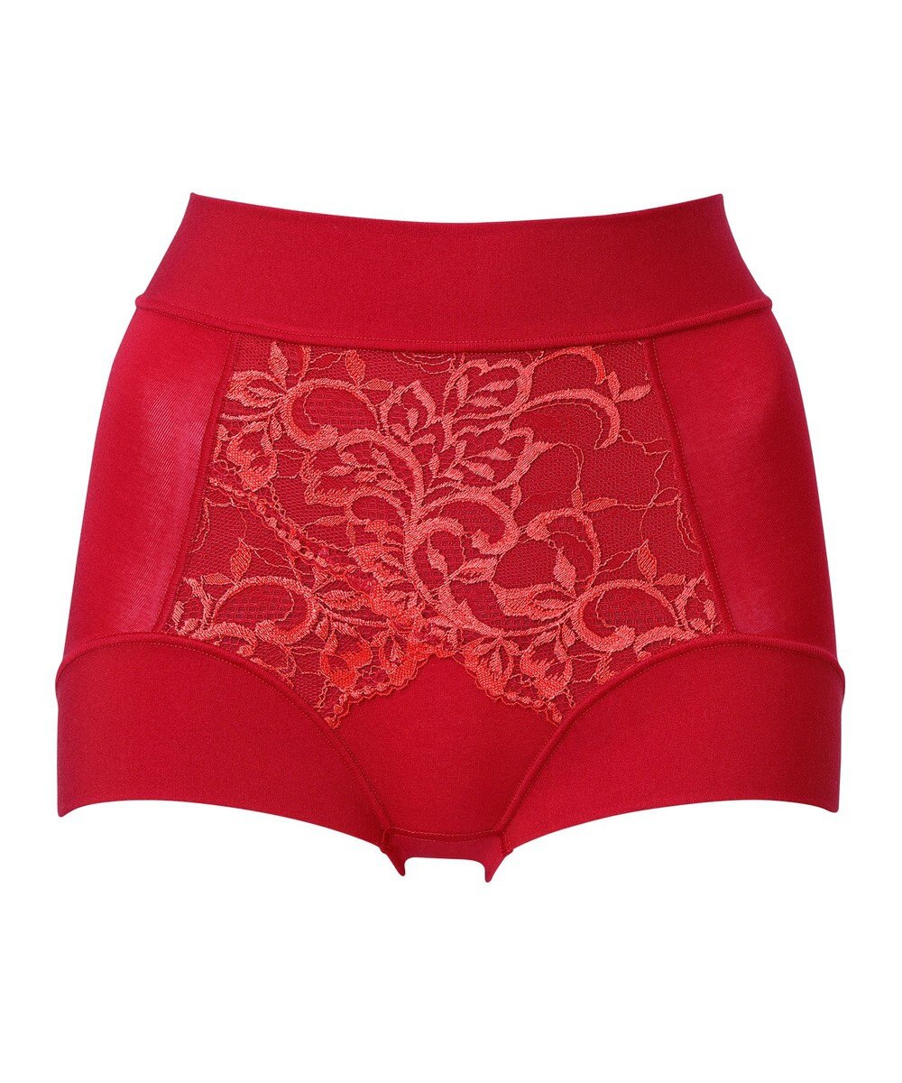 BRADELIS New York 【BRADELIS NewYork peace】綿混フィットレースショーツ25 深め 補正下着 ヒップアップ 美尻 