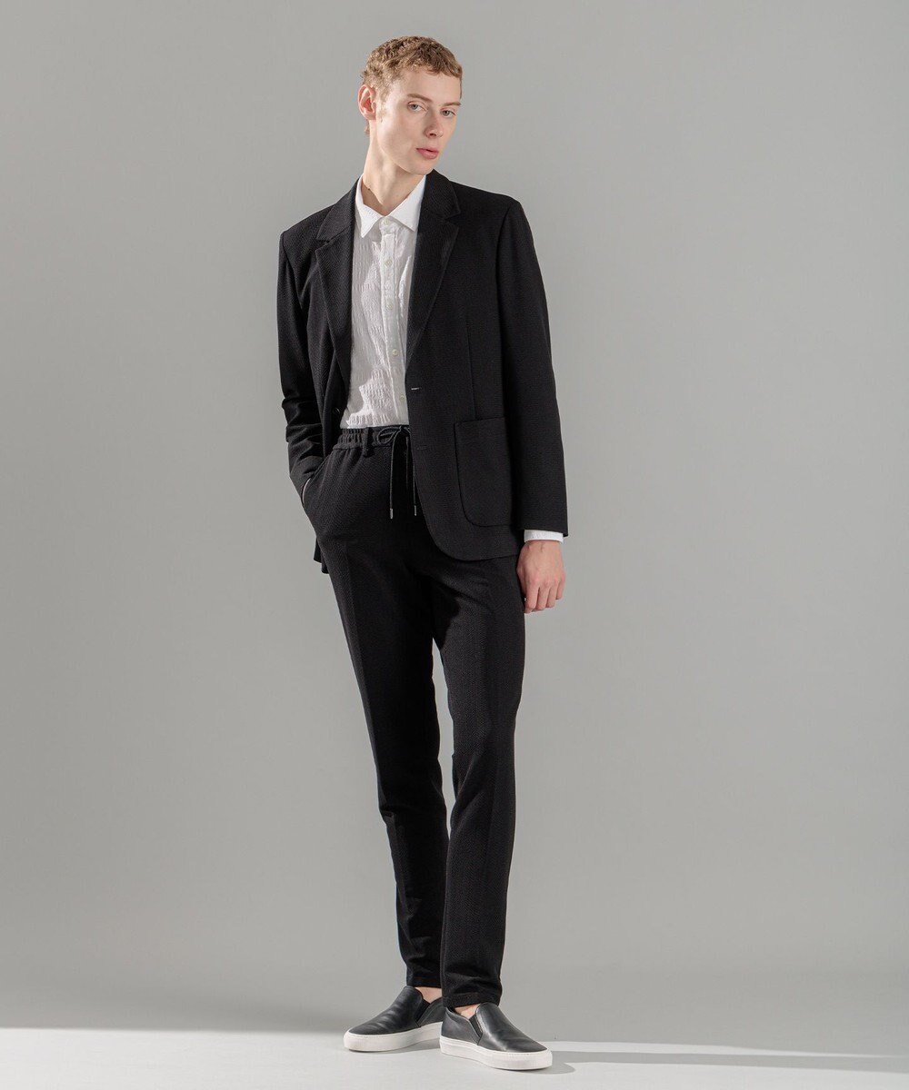 JOSEPH HOMME レボソジャガードストレッチ　レギュラーカラーシャツ 