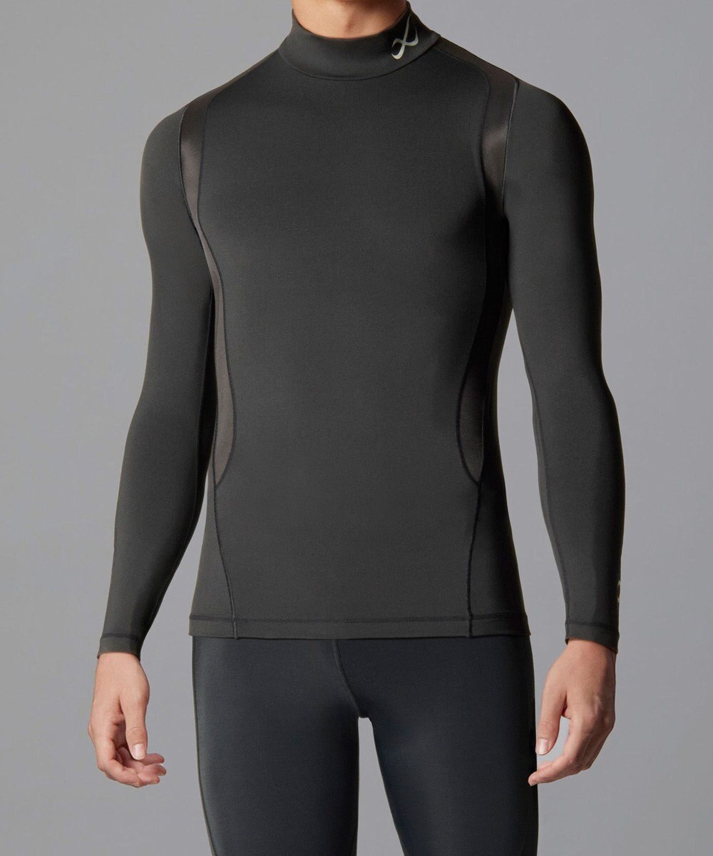 CW-X 【MEN】 CW-X 機能性トップス 【JYURYU TOP】 ハイネック 長袖 肩が動かしやすくなる 運動時の疲労を軽減 ゴルフ 球技 マラソン JAO009 /ワコール 