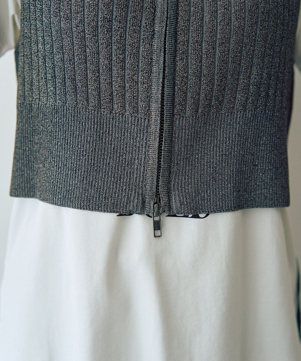 YECCA VECCA ZIPニットビスチェ 