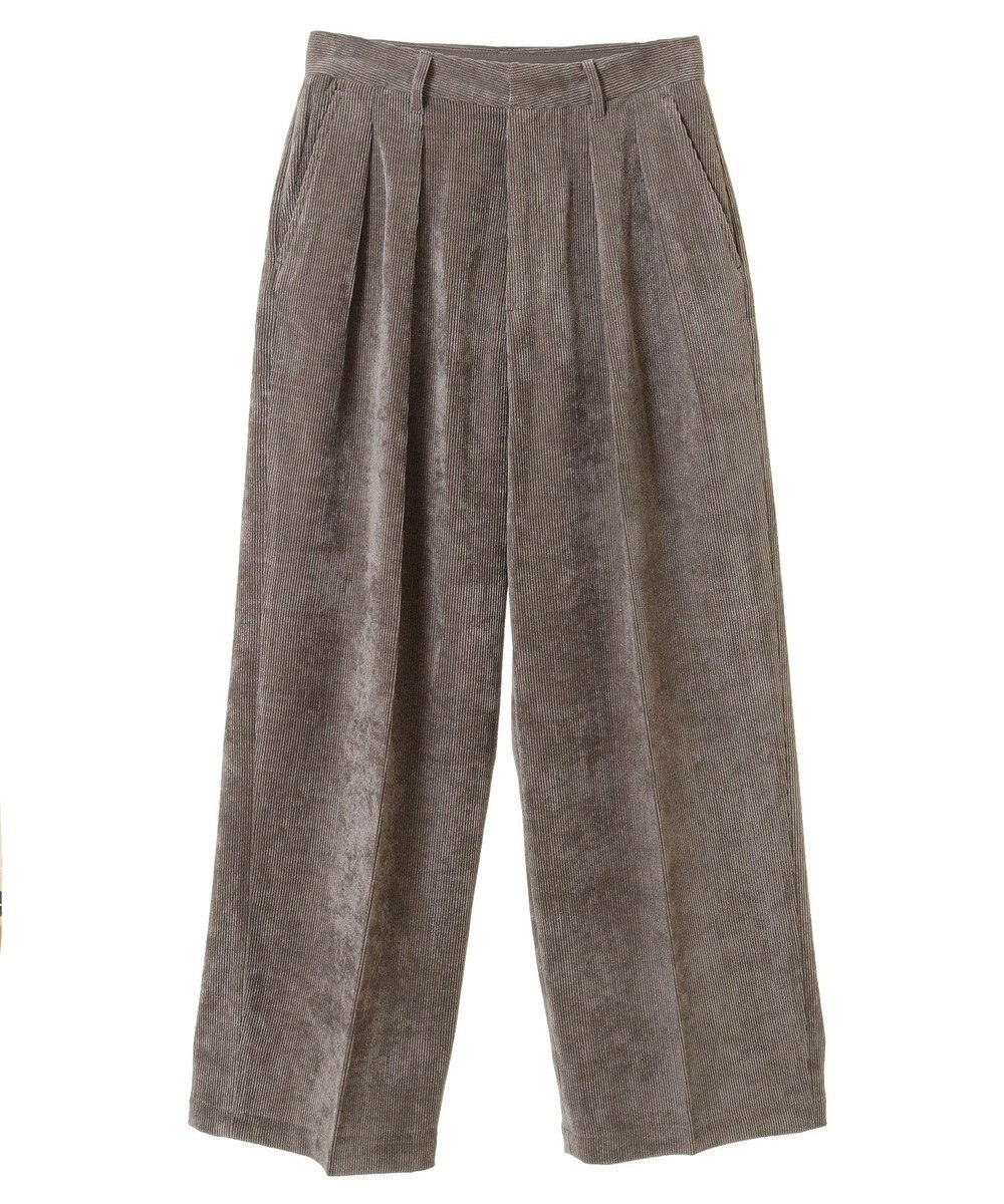 AMERICAN HOLIC コーデュロイタックワイドパンツ 