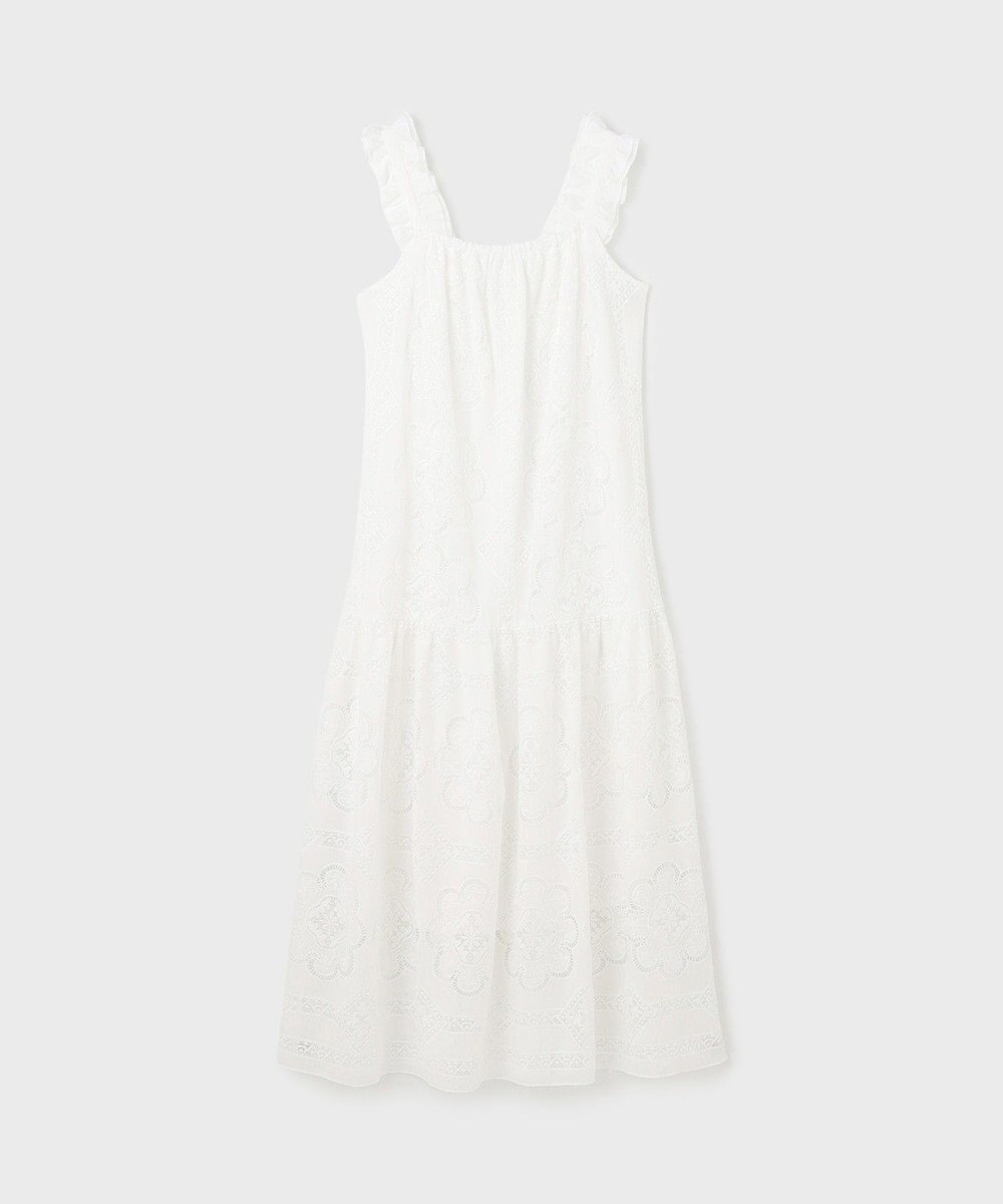 GRACE CONTINENTAL カットワーク刺繍ワンピース 