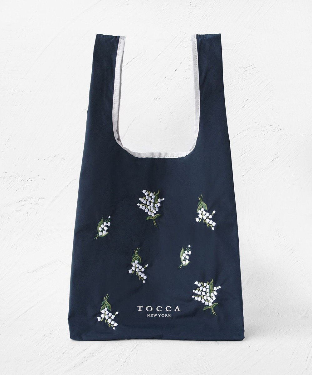 TOCCA 【A4サイズ対応・一部カラー撥水】BOUQUET DE REVE ECO BAG エコバッグ 