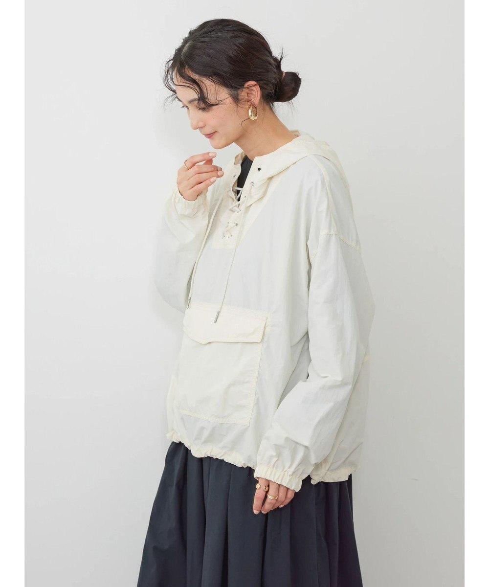 AMERICAN HOLIC ポケッタブル撥水加工アノラックパーカー 