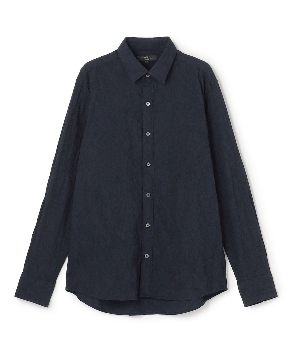 JOSEPH HOMME アブストラクトジャガードストレッチ　レギュラーカラーシャツ 