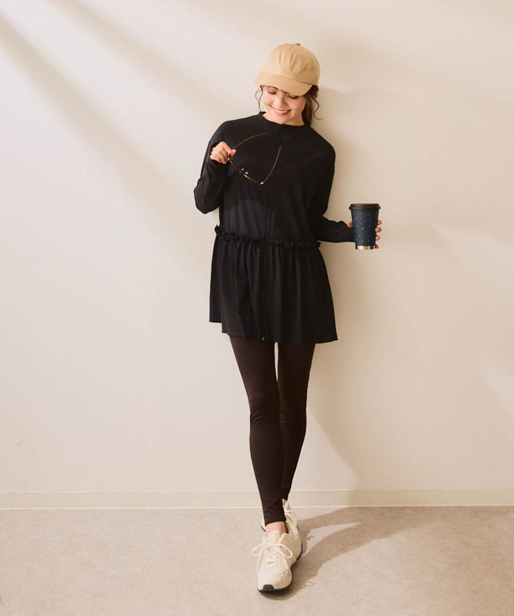 OP／FILA 【Ocean Pacific】フリル切替ラッシュガード 