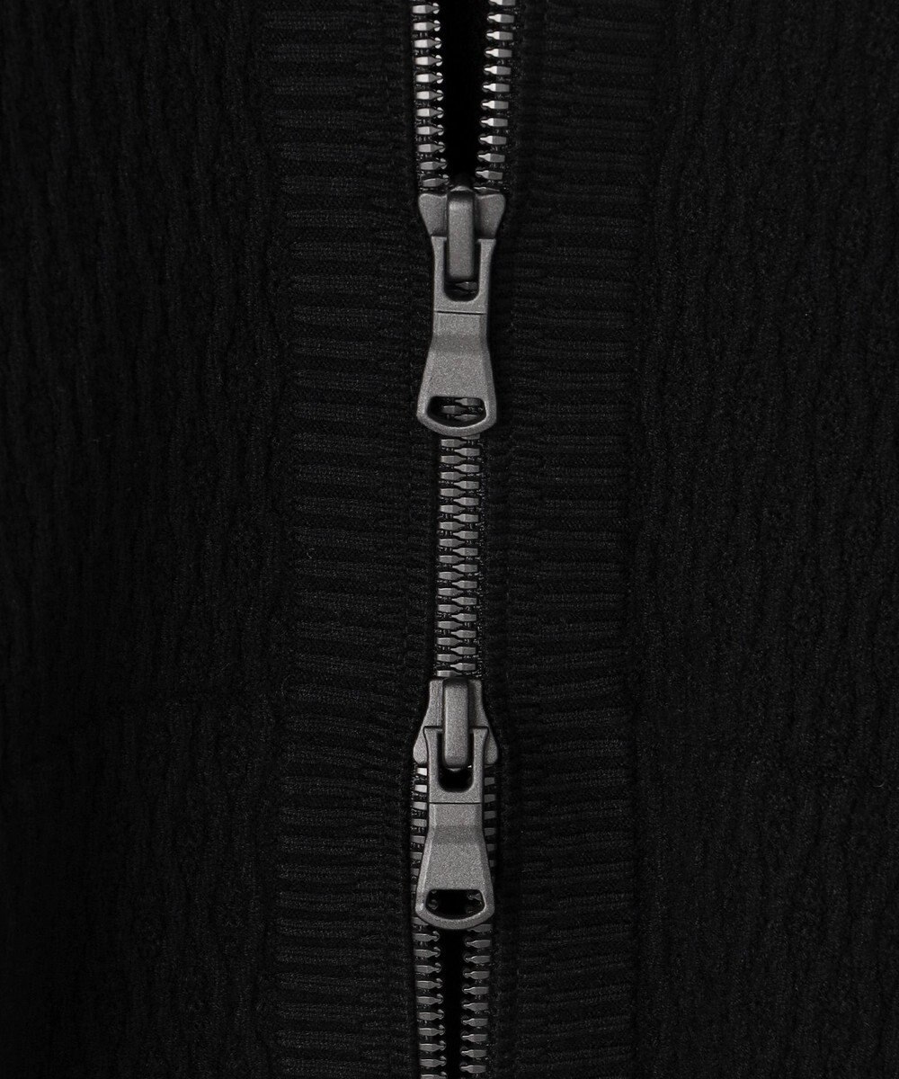 JOSEPH HOMME 【新柄】 ヴィスコースリンクス　ハイネックジップアップカーディガン 