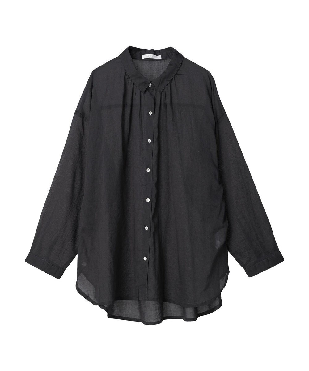 Green Parks インド綿　柔らかボイルシャツ 