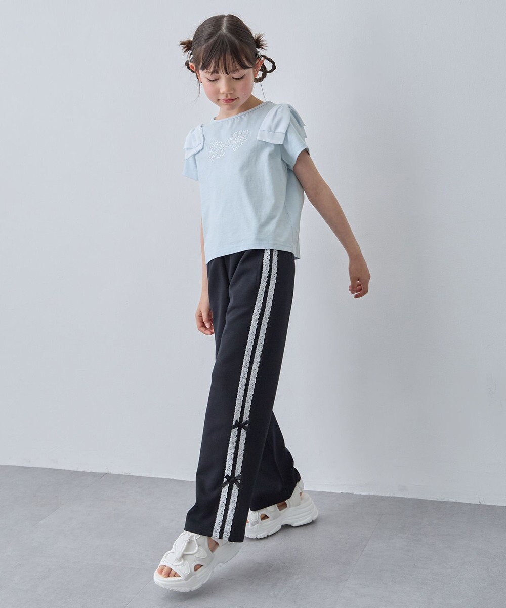 ANY KIDS 【洗濯機可能/速乾】ドライタッチ トラックパンツ 