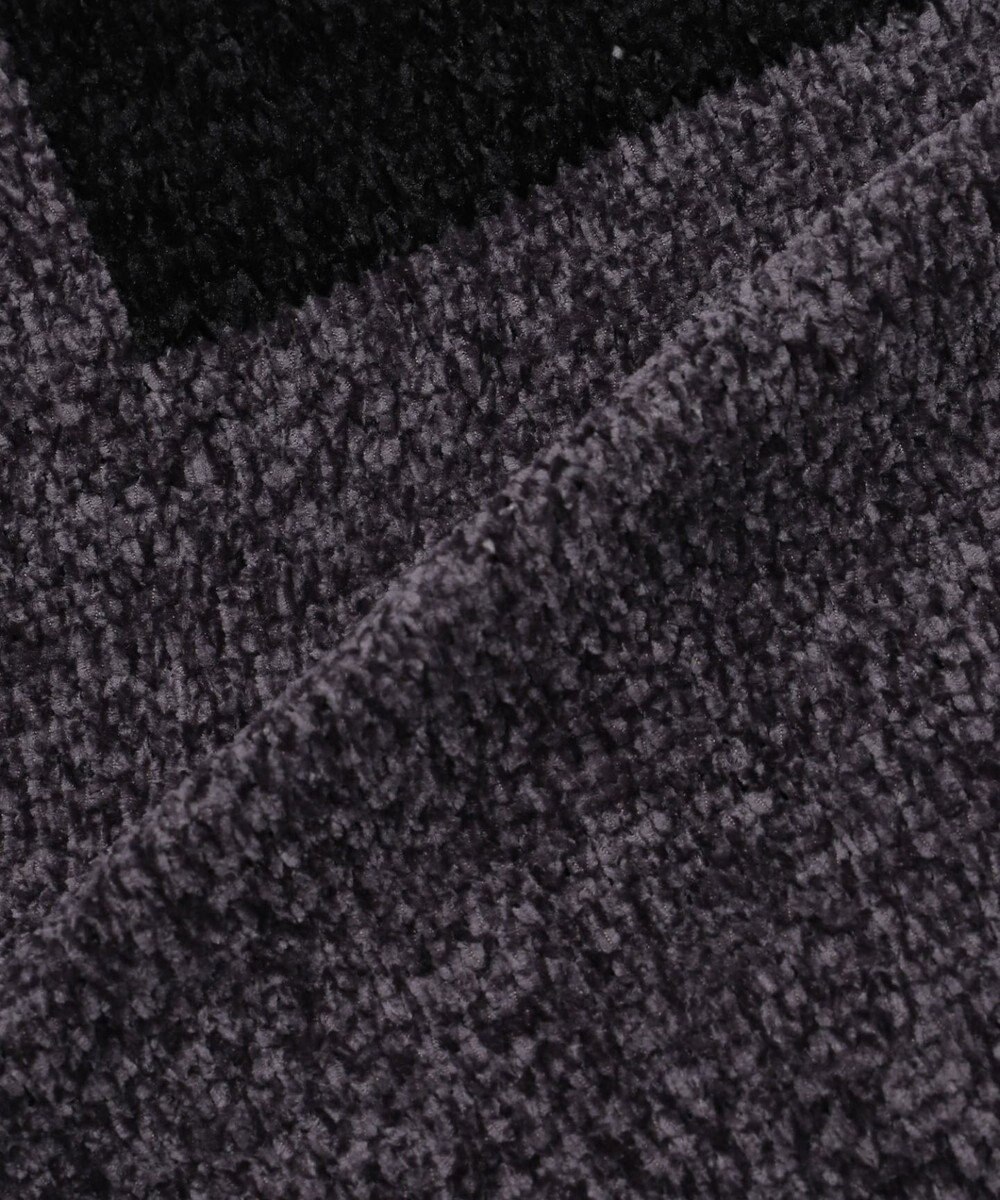 WEGO 【ユニセックス着用ITEM】ベロアモールカラーブロックプルオーバー 