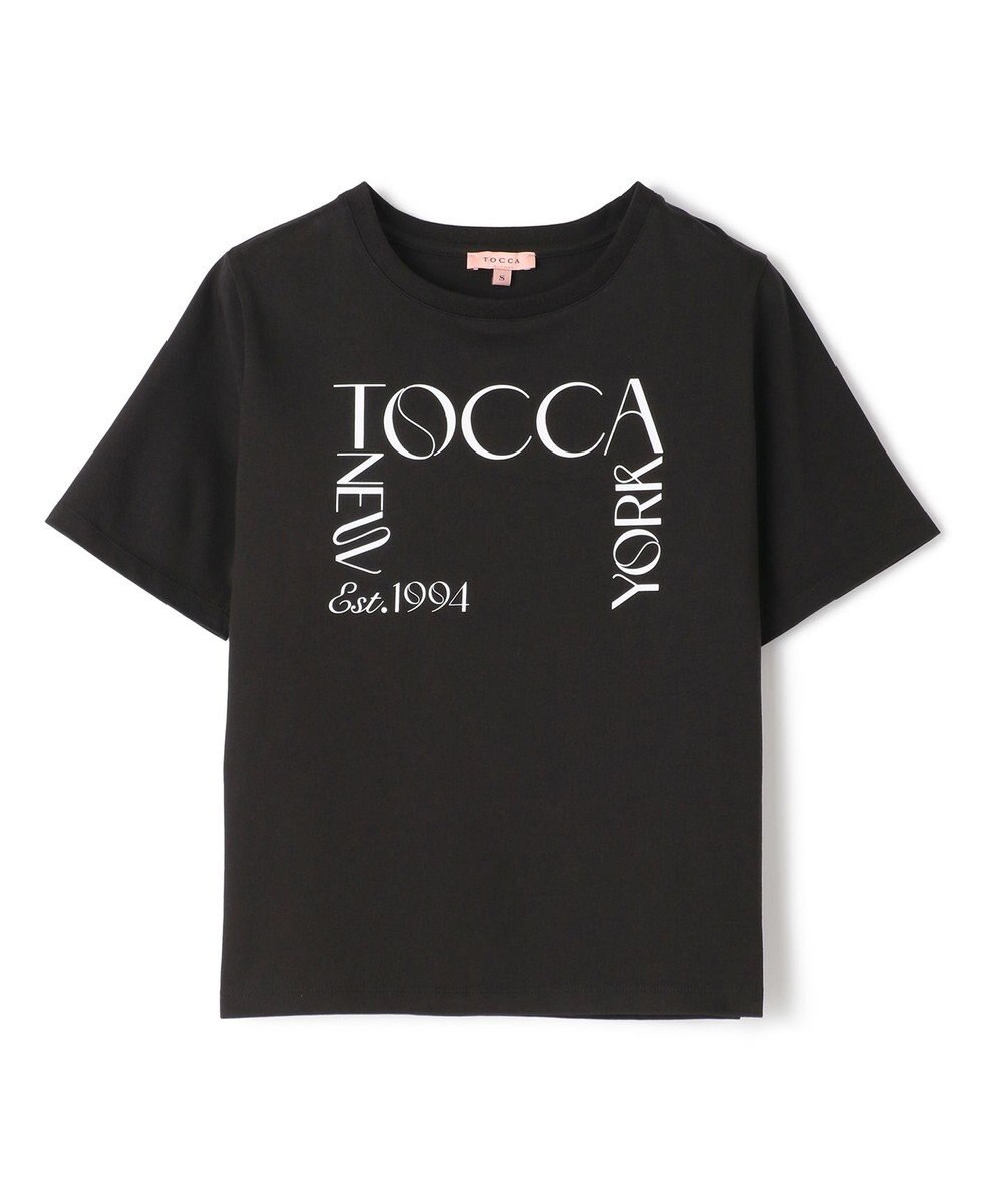 TOCCA 【接触冷感・UV90%以上カット・洗える】TNY LOGO Tシャツ 
