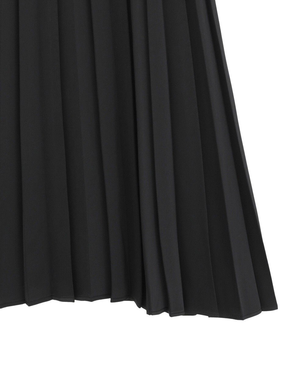 Green Parks サテン変形プリーツスカート 