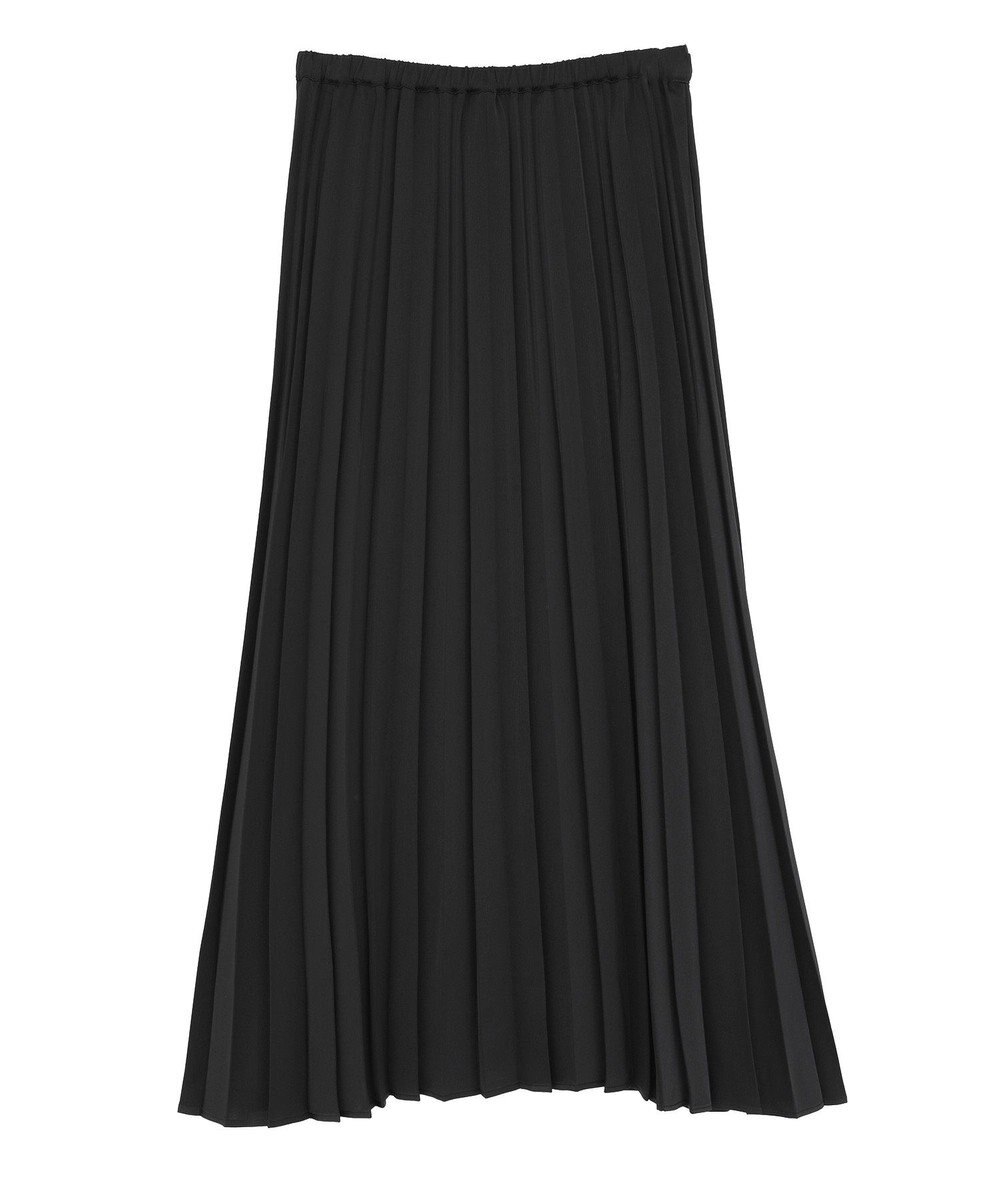 Green Parks サテン変形プリーツスカート 