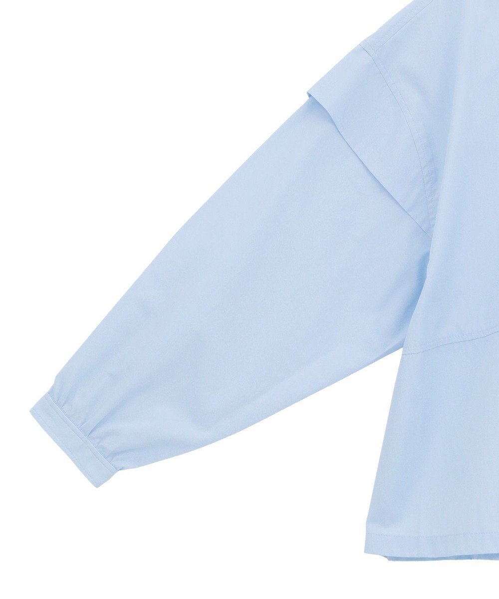 CRAFT STANDARD BOUTIQUE パネルデザインワイドシャツ 