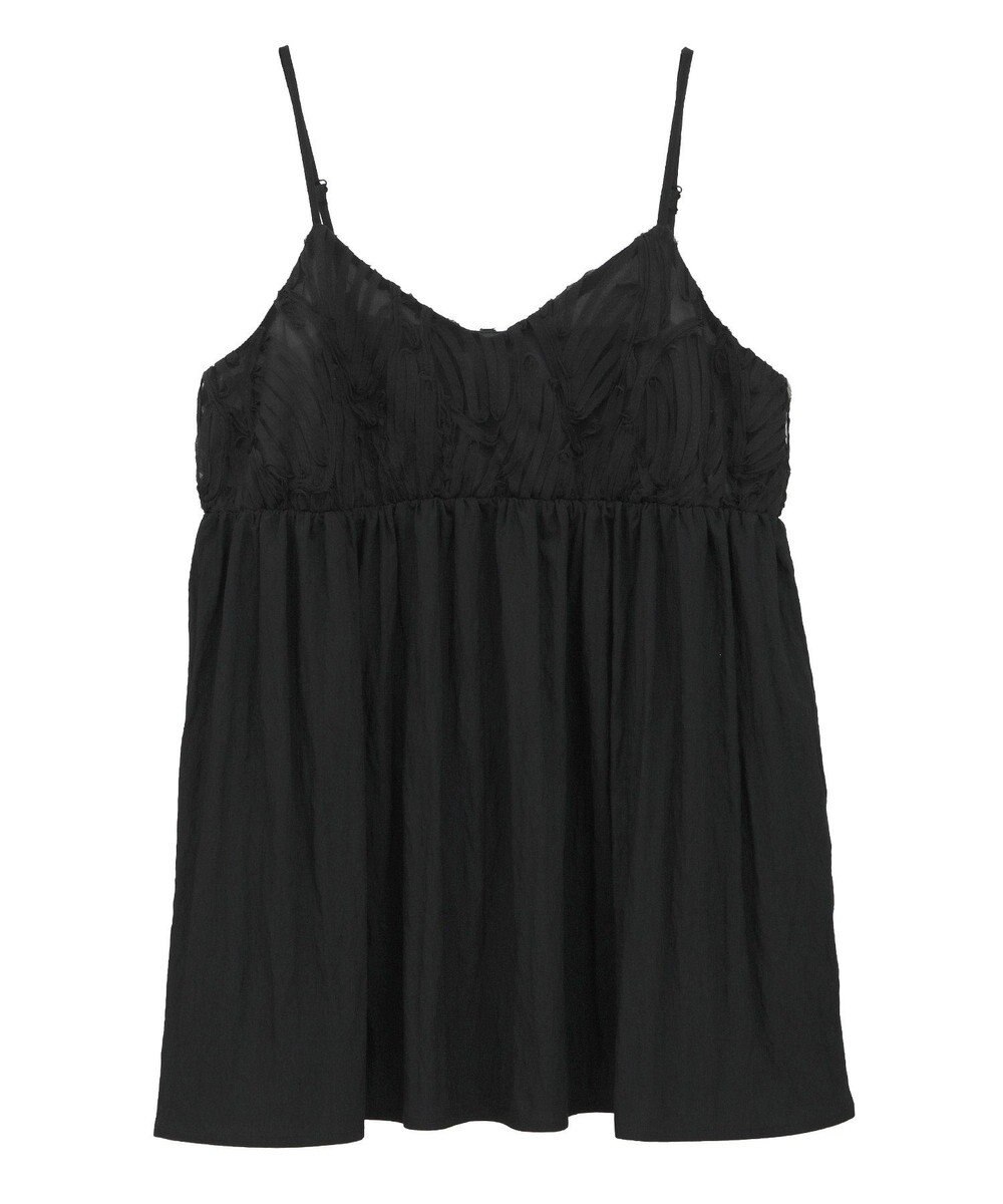 Green Parks テープ刺繍ビスチェ 