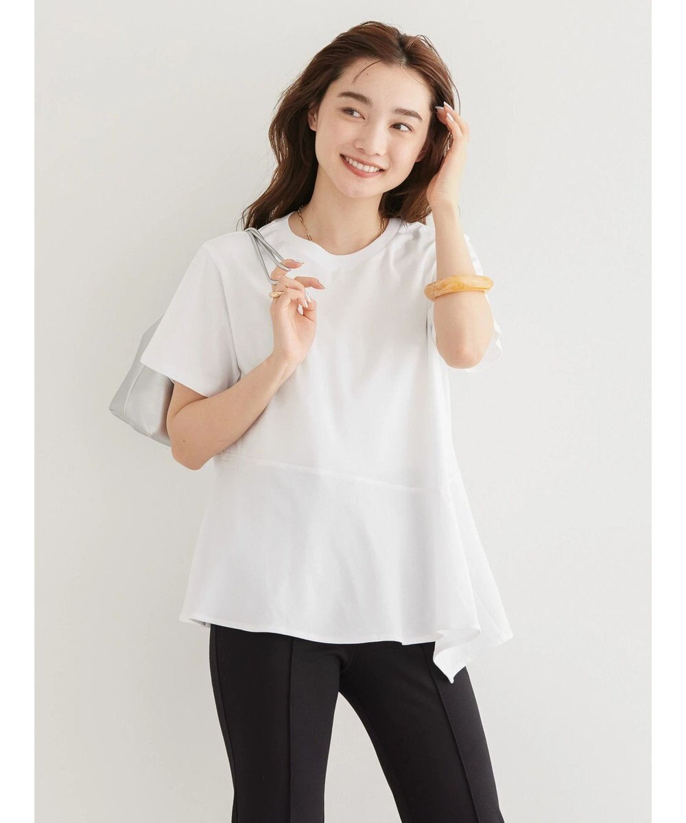 AMERICAN HOLIC 裾フレア切り替えカットプルオーバー 