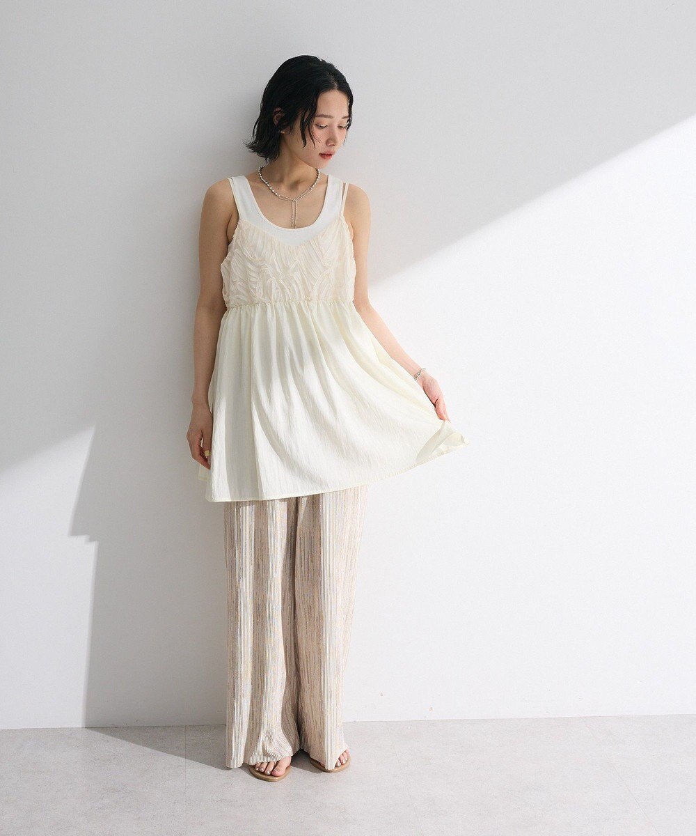 Green Parks テープ刺繍ビスチェ 