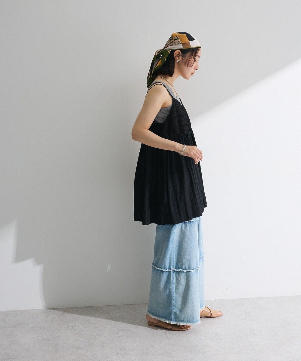 Green Parks テープ刺繍ビスチェ 