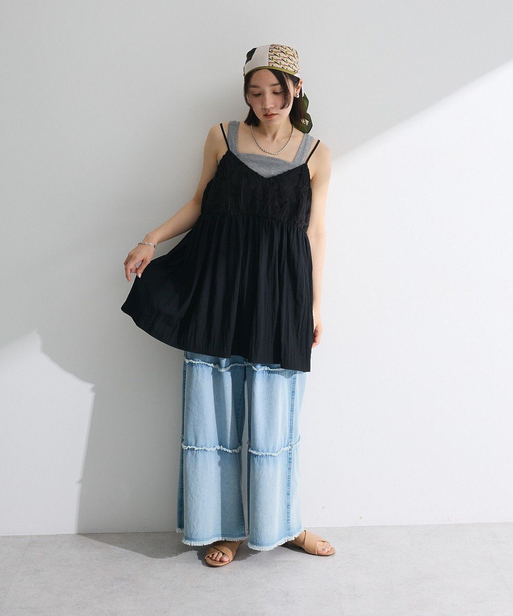 Green Parks テープ刺繍ビスチェ 