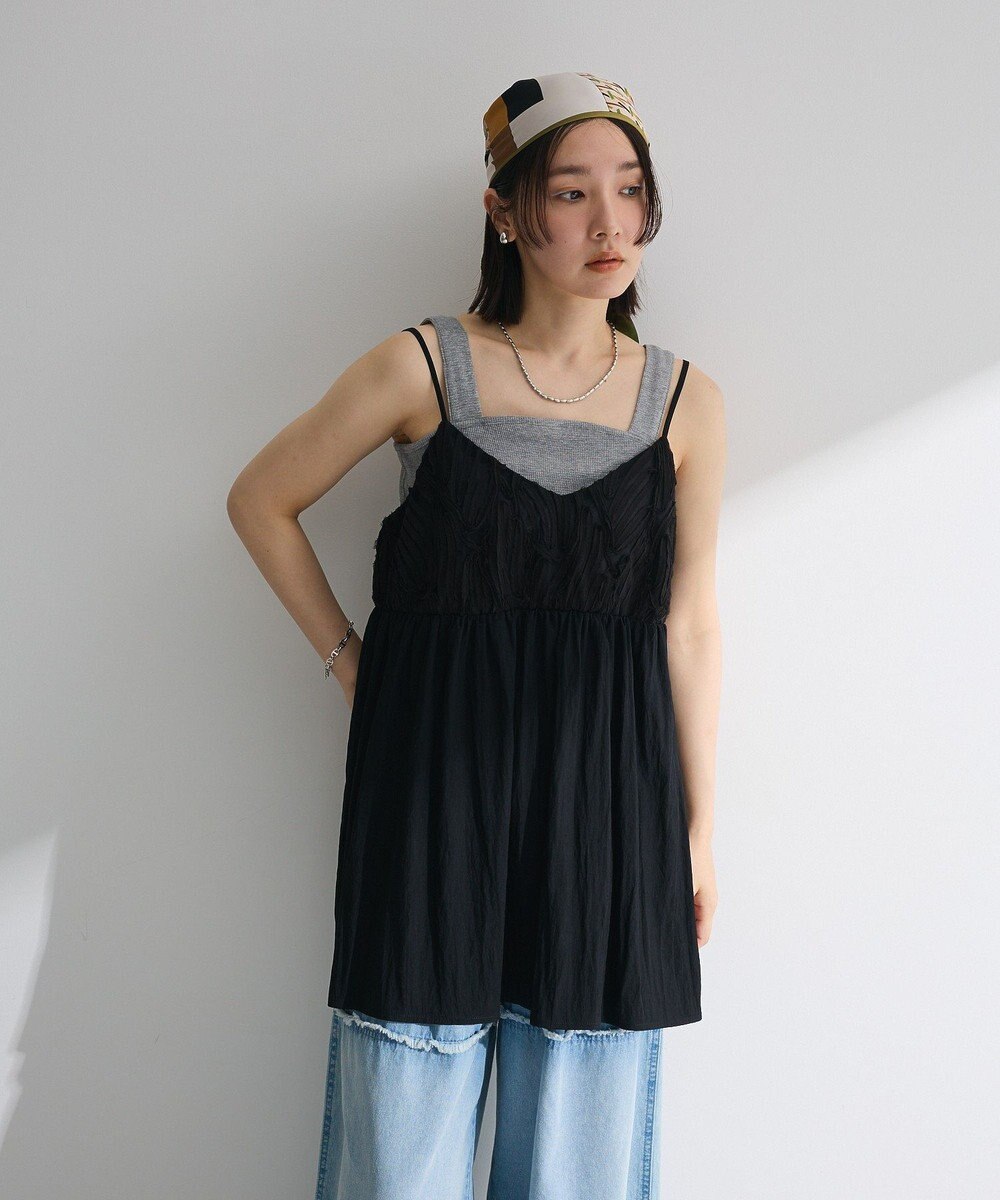 Green Parks テープ刺繍ビスチェ 