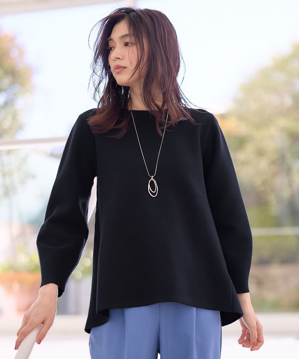 ANY ミラノリブチュニック丈ニット 