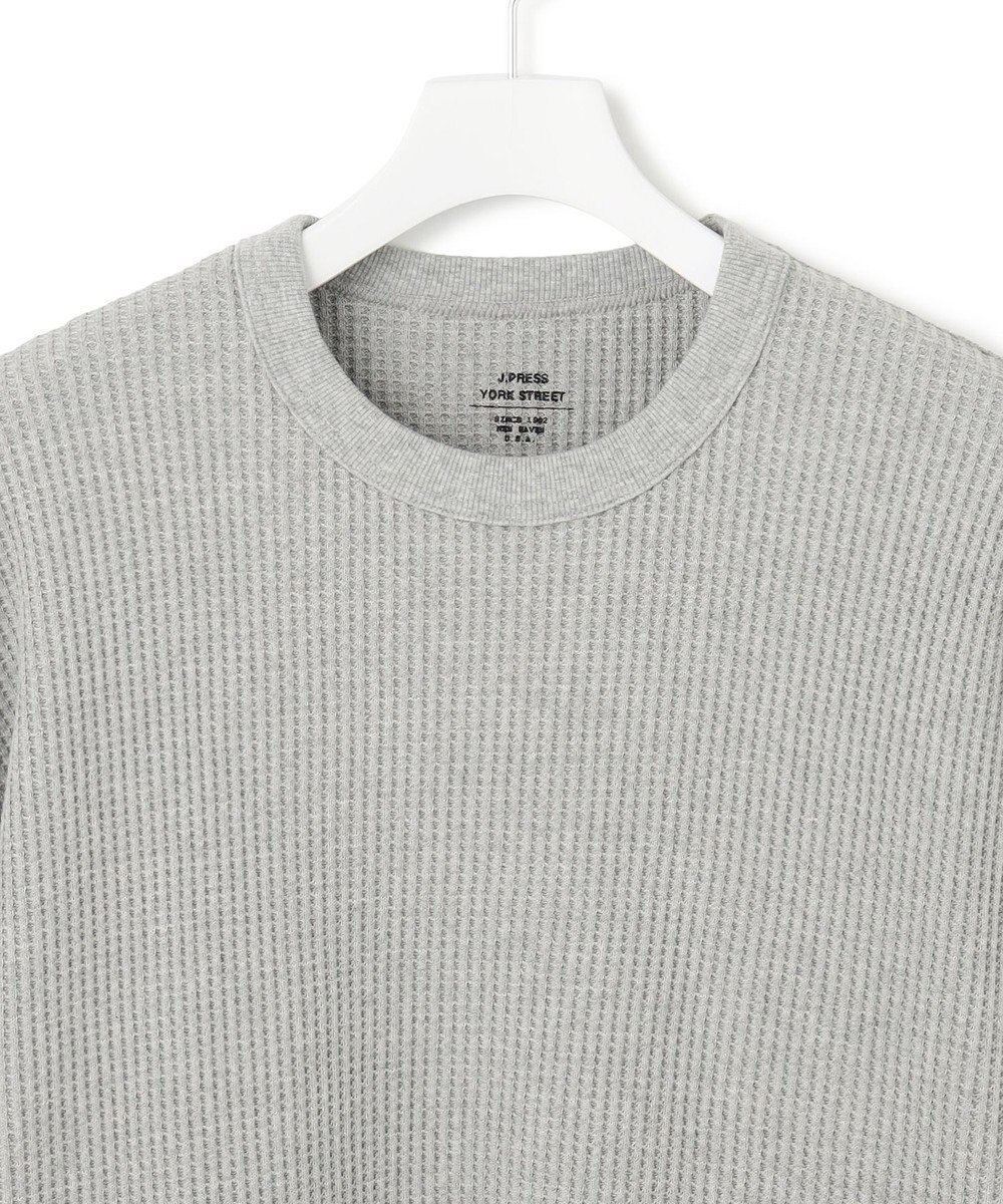 J.PRESS YORK STREET 【UNISEX】ワッフルロングスリーブ Tシャツ 
